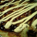 i-tyan's cooksnap of when they made 山芋とおからのお好み焼き.