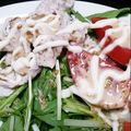 ナギヤ1114's cooksnap of when they made 冷しゃぶと水菜のサラダ.