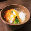 yuuu26's cooksnap of when they made カブと小松菜の中華スープ.