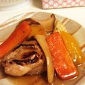 miumiuymym's cooksnap of when they made 塩麹鶏と秋野菜の黒酢あん炒め.