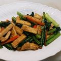mikutty's cooksnap of when they made 超簡単！京揚げと小松菜の炒め煮♪.