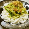 あーもこ's cooksnap of when they made さっぱり！うめ～きゅうり　うどん♪.