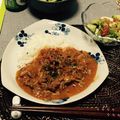 クックAIH7VZ☆'s cooksnap of when they made 水切りヨーグルトでビーフストロガノフ.