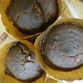ひかりパンナちゃん's cooksnap of when they made 自家製酵母でチョコバナナマフィン.