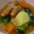 みみんご。's cooksnap of when they made ソーセージでポトフ.