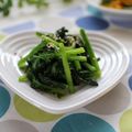 まろんかふぇ's cooksnap of when they made ほうれん草のシンプル炒め～♪.