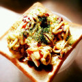 なおころピッコロ's cooksnap of when they made 簡単朝ごはん☆お好み焼き風なトースト★.