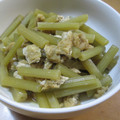 daikanon's cooksnap of when they made ふきとうす揚げ(油揚げ)の煮物.