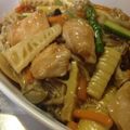 オカリスタン's cooksnap of when they made 鶏むね肉とタケノコのシャキシャキ炒め.