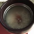 premegu's cooksnap of when they made スープジャーでお粥ランチ.