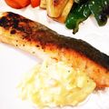 eritokage's cooksnap of when they made 鮭のムニエル✴︎簡単タルタルソースで♡.