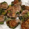 yummy?'s cooksnap of when they made 夫が愛する♡ゴーヤと豚肉のから揚げ.