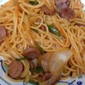 つっきらん's cooksnap of when they made 私の好きな昭和的ナポリタン.