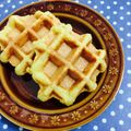 ＊marble＊'s cooksnap of when they made 朝食におやつに♪おから！？なワッフル.