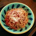 おしげりん's cooksnap of when they made ランチに脱定番✾濃厚トマトソースパスタ.