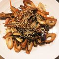 ちゃぴ♥'s cooksnap of when they made にんじん・ナス・ちくわの簡単きんぴら.