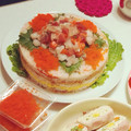 のののんぴーち's cooksnap of when they made 簡単♥ちらし寿司のケーキ♥.