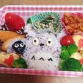 takumio's cooksnap of when they made 簡単☆キャラ弁 トトロ.