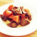 mosa☾'s cooksnap of when they made 簡単‼︎麺つゆで鶏もも肉と根菜の煮物.