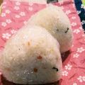 森林浴子's cooksnap of when they made お茶漬けのもとで、極上おにぎり.