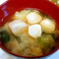 くぅぽん☆'s cooksnap of when they made 白菜とおふの味噌汁.
