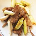 nishimo's cooksnap of when they made かんたん！豚肉と長ねぎのシンプル炒め.
