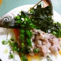 無縛（むばく）'s cooksnap of when they made 豪快に捌く！新鮮アジの姿盛り、薬味たたき.