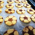 みさてんとう's cooksnap of when they made サッカーボールクッキー⚽️.