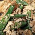 けーけー．'s cooksnap of when they made 胡瓜とオクラの白和え.