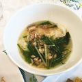 よっしー0332's cooksnap of when they made 海老と蓮根入りワンタンのエスニックスープ.