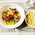 ikechiso's cooksnap of when they made 豚タン塩レモンの冷製パスタ.