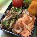 sacchiino's cooksnap of when they made お弁当に❤ちくわのたらこマヨ和え.