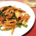 クックBJP6CP☆'s cooksnap of when they made 調味料２つ！ピーマンとちくわの甘辛炒め.