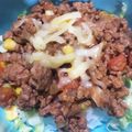 はにぉ's cooksnap of when they made 簡単タコスライス.
