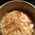 ハルとサスケ's cooksnap of when they made 簡単♪もやしと崩し豆腐の中華スープ.