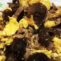 ゼウス木星's cooksnap of when they made 豚肉ときくらげの卵炒め.