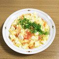 あかばね亭's cooksnap of when they made 豆腐とトマトのあっさり卵とじ.