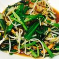 いさな0105's cooksnap of when they made ニラもやし炒め.