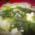 クックPM5RG5☆'s cooksnap of when they made ＊大根とわかめと卵の味噌汁＊.