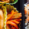 あこ♪あき's cooksnap of when they made お弁当に☆人参とさつま揚げのきんぴら.