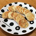 ぽめchan's cooksnap of when they made ノンエッグ♪フライパンでごまごまクッキー.