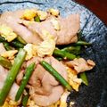 がーこたん's cooksnap of when they made 牛肉・アスパラ・卵のオイスターソース炒め.