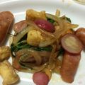 あずき2480's cooksnap of when they made ラディッシュと油揚げの炒めもの.