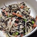 りんごん⌒☆'s cooksnap of when they made 乾物と枝豆のサラダ（鉄分たっぷり★）.