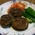 みいちゃん７７'s cooksnap of when they made 椎茸の合挽き肉詰め焼き：中華風.
