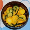 Euonymah's cooksnap of when they made ヘルシーおかず：ズッキーニのナムル.