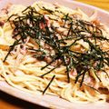 コロちゃんごろごろ's cooksnap of when they made ソテーが決め手✿たらことしめじのパスタ✿.