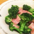 まーたー☆'s cooksnap of when they made ＊ブロッコリーとベーコン炒め＊.