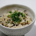 chi40's cooksnap of when they made ひじきとごぼうのシンプル炊き込みご飯.