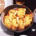 ＊yts＊'s cooksnap of when they made ひじき煮リメイク！巾着の煮浸し☆.